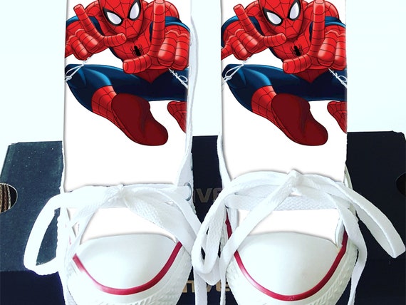 spiderman converse