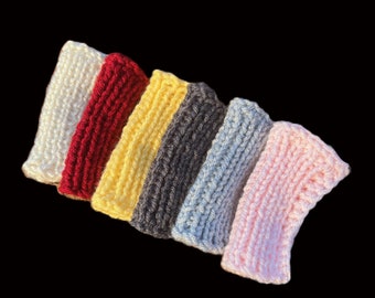 Dog leg warmers, protective, soft and warm, any color, size XS to XXL - custom, washable, set of 4 - New colors and design!!!