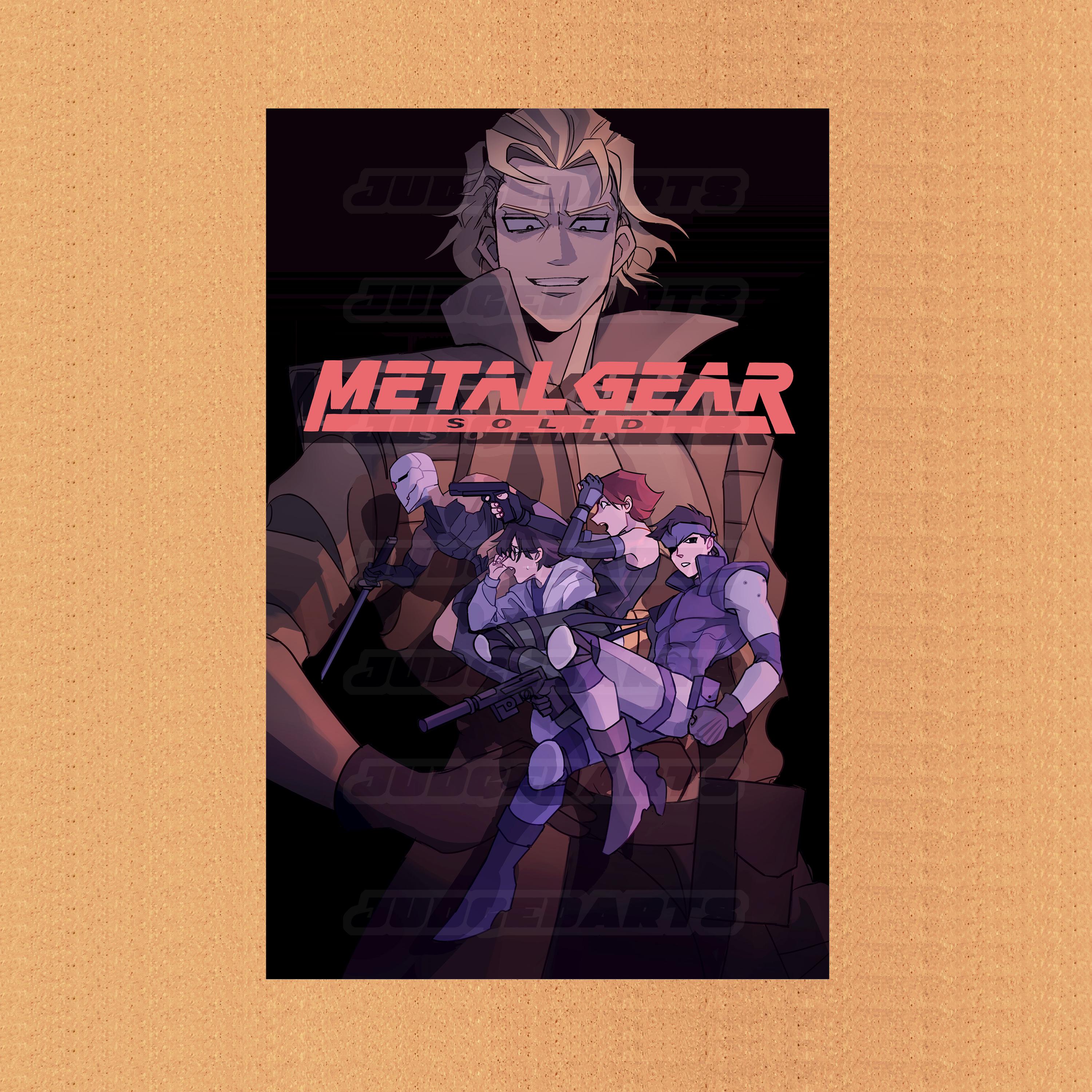 Metal Gear Solid Print - Etsy