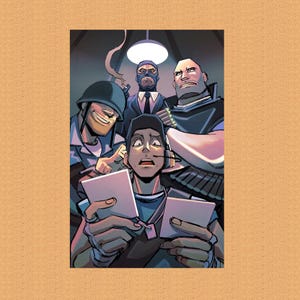 Meet the Spy TF2 Team Fortress 2 Art Print