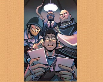 Meet the Spy TF2 Team Fortress 2 Art Print
