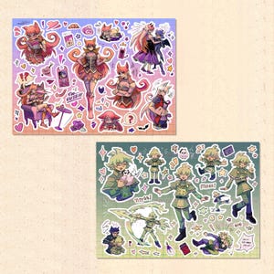 Mairimashita! Iruma-kun Sticker Sheets