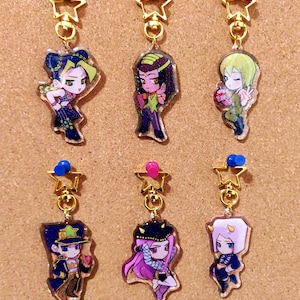 Chibi Keychains Charms - Etsy