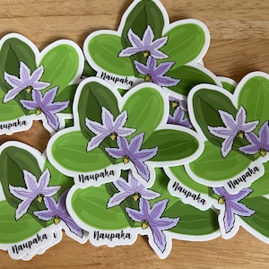 Naupaka Blume (Aufkleber)