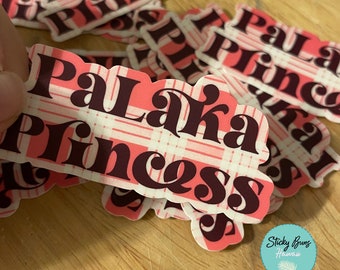Pink Palaka princess  (sticker decal)