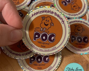 POG (Glitter holographic decal)