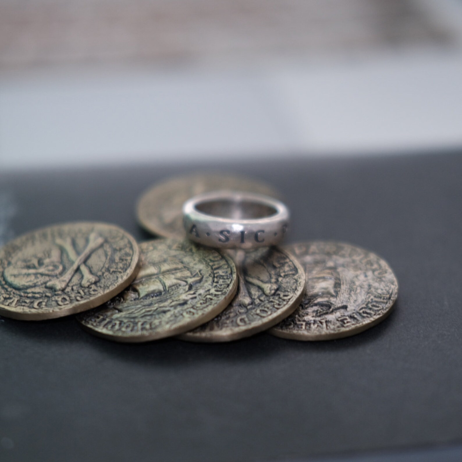 Uncharted Nathan Drake Ring Silver 925 Uncharted Ring/Pls send Etsy