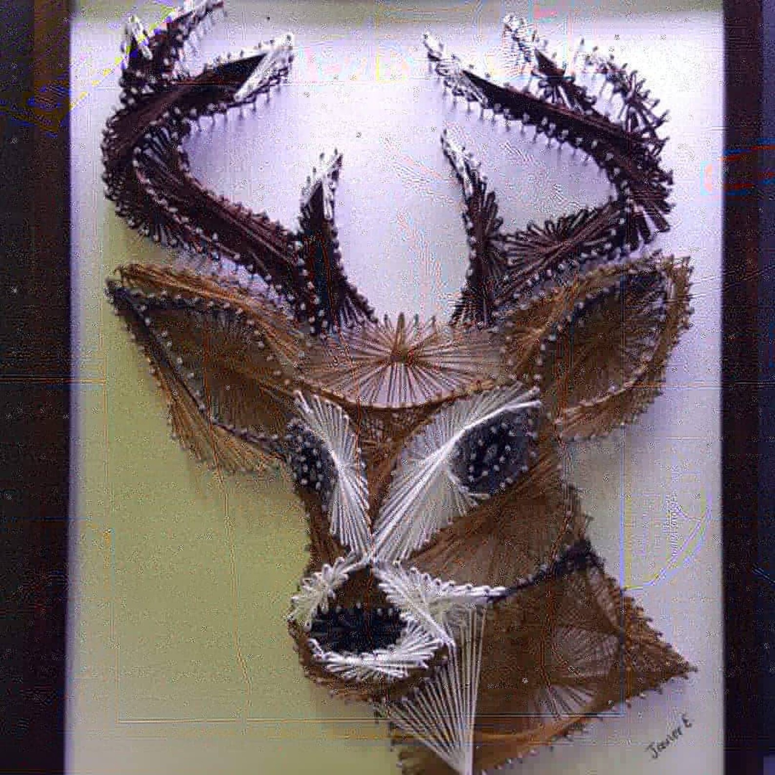 String art deer head Etsy