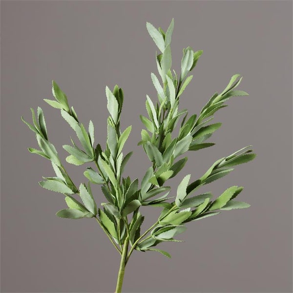 Sage Herb Faux Leaves 18" Spray