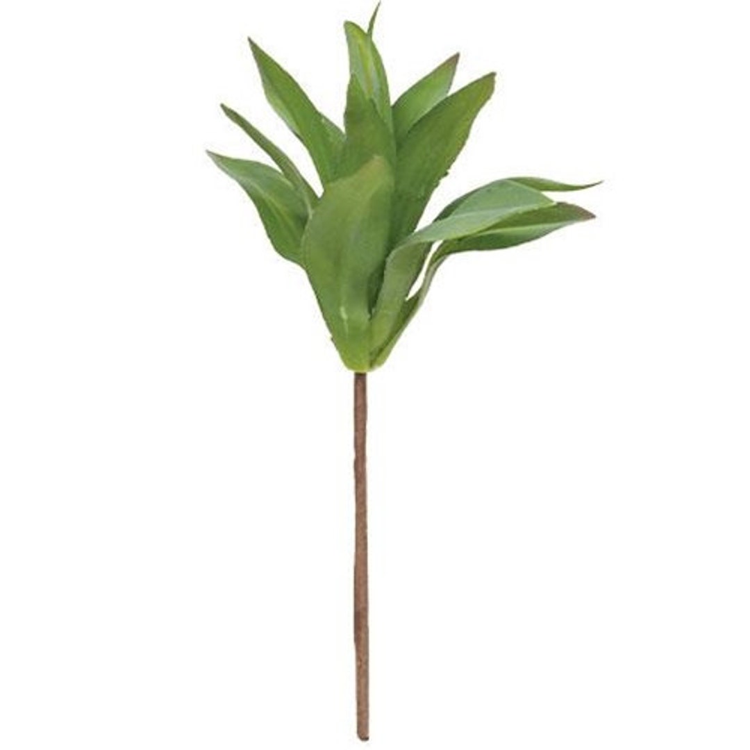 Lily Succulent 11 Faux Foliage Stem Etsy.de