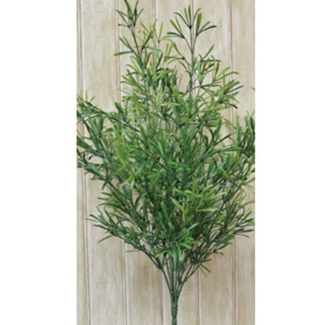 Fluffy Asparagus Foliage Faux 21 Bush Etsy