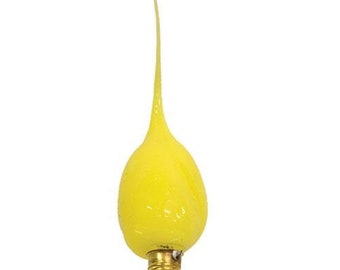 Pastel Yellow 4W Bulb with Candelabra Base