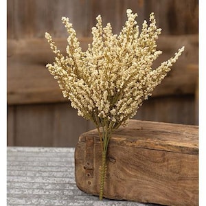 Fall Cream Heather 11" Faux Bush