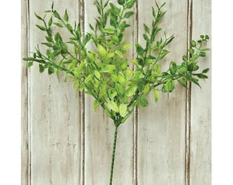Lemon Verbena Greens Faux 9" Pick