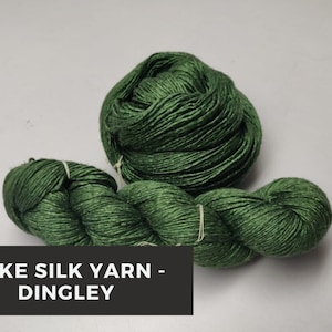 Duke Silk Yarn - Dingley | Mulberry Silk Yarn | Mulberry Silk | Super Soft Yarn | Duke Yarn | DK Weight Yarn | Duke Weight Yarn