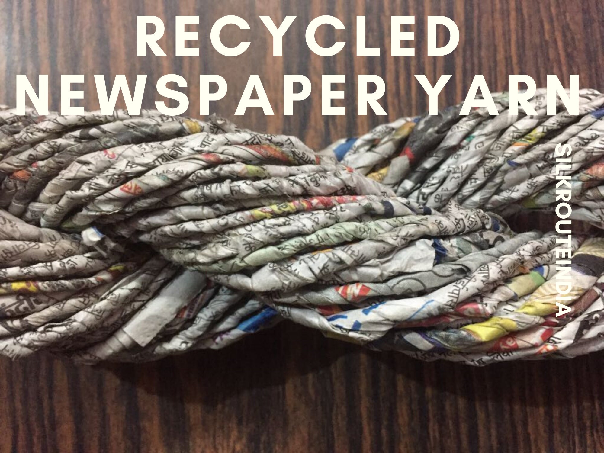 Recycled Paper Yarn Newspaper Yarn Paper Yarn Upcycled Etsy Canada