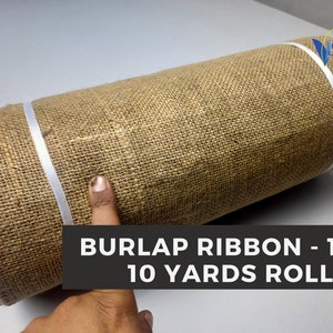 Juteband, Juteband, Recycle Juteband, Juteband [44 cm breit in 10 Yards Rolls]