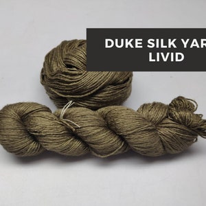 Livid Mulberry Silk Yarn: Super Soft DK Weight