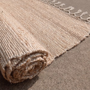 Handwoven Banana Fiber Yoga Mat: Organic Vegan Pilates Mat