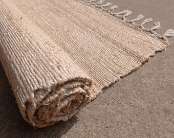Handwoven Banana Fiber Yoga Mat: Organic Vegan Pilates Mat