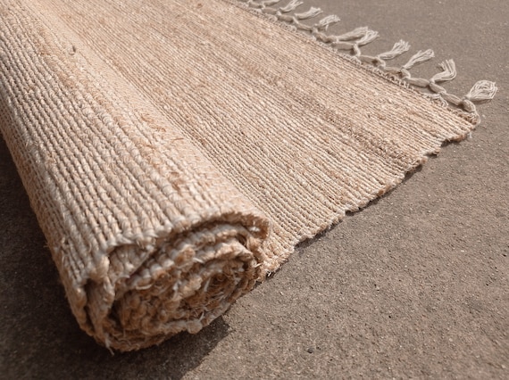 Handwoven Banana Fiber Yoga Mat: Organic Vegan Pilates Mat