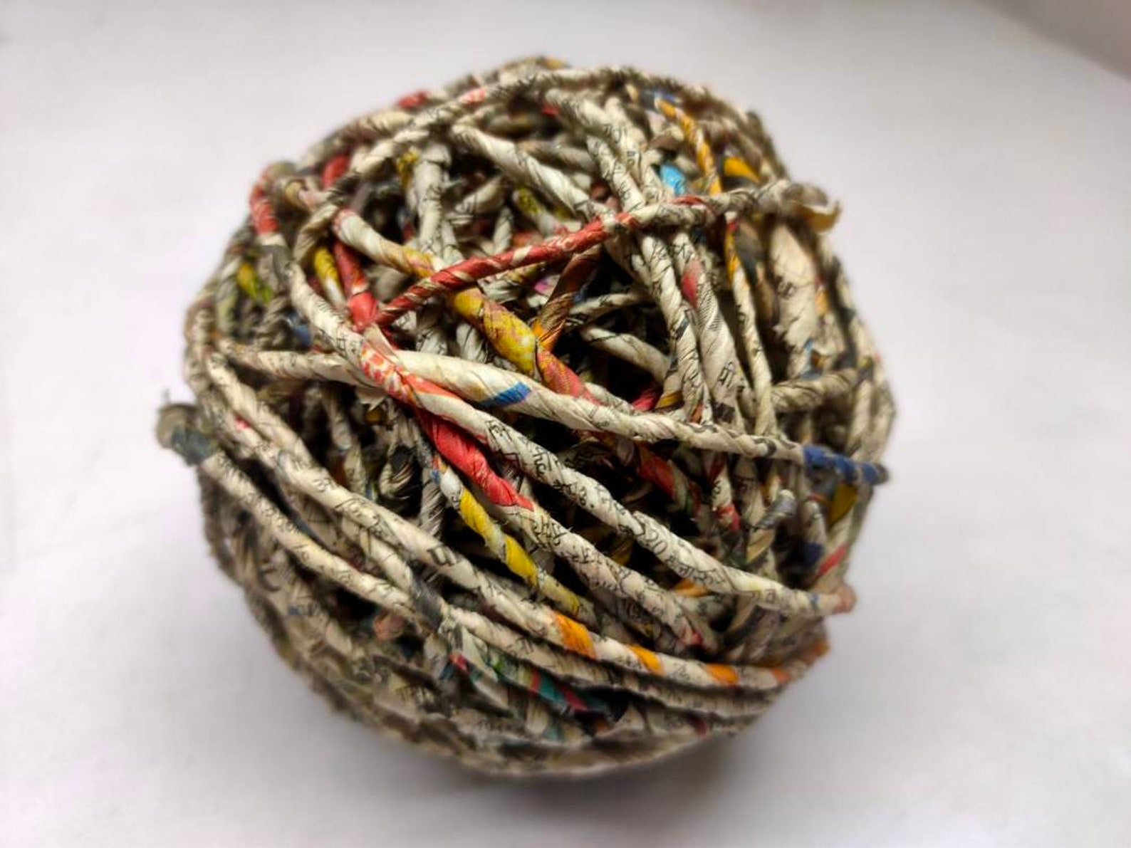 Recycled Paper Yarn Newspaper Yarn, Paper Yarn Recycled Indian