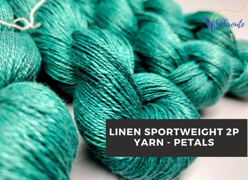 Linen Sportweight Yarn Linen Yarn Sportweight Yarn Knitting Etsy