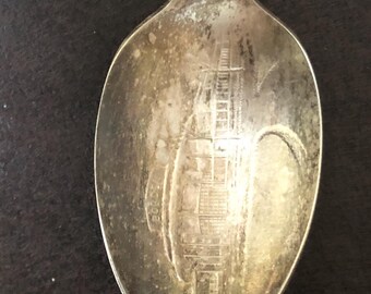 Vintage 1939 New York World Fair Souvenir Löffel-6 ”Silberlöffel