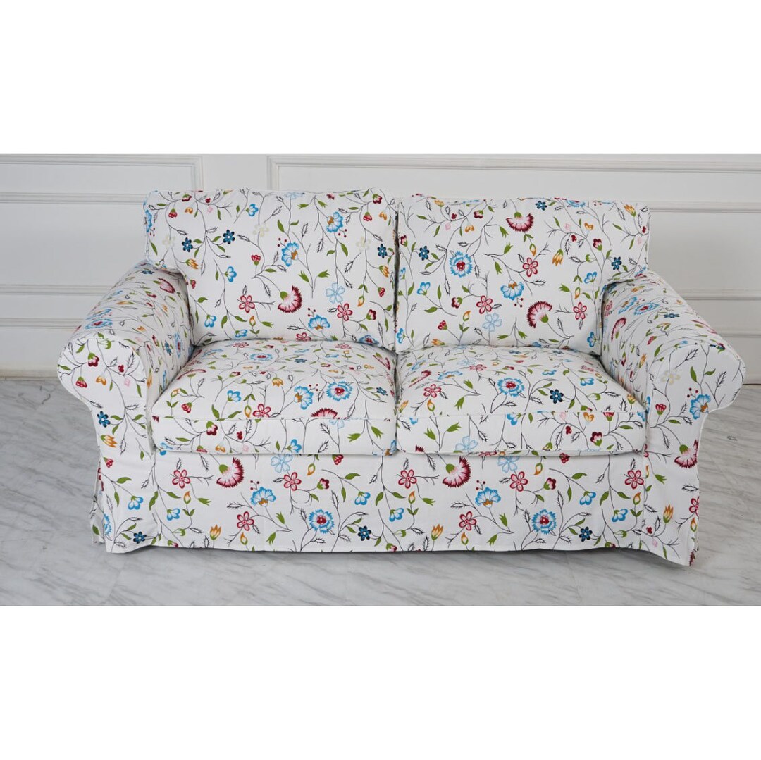 Varies Pattern Ikea Ektorp 2 Seat Sofa Cover, Ektorp Slipcover, Ektorp