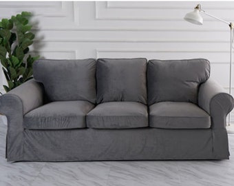 Capa Ektorp Pixbo, Capa de sofá-cama Ikea Ektorp de 3 lugares, Capa de reposição Ektorp Pixbo, Capa de sofá Ektorp Pixbo, Capa de sofá Ikea