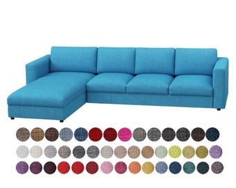 Finnala Cover, Custom made covers fit Finnala 4 Seat Sofa w/ Chaise Lounge, Finnala Replacement Cover, Finnala Sofa Cover, Finnala Slipcover