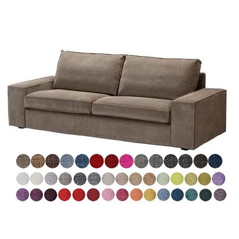 Ikea Kivik 3 Seat Sofa Cover, Kivik Cover, Kivik Replacement Cover