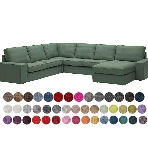 Cover for Ikea Kivik Sectional 5-Seat Corner with Chaise, Kivik Replacement Cover, Kivik Slipcover, Kivik Cover, Kivik Sofa Cover, Kivik