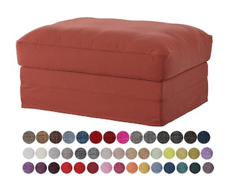 Funda para reposapiés Gronlid, funda para otomana Gronlid de Ikea, funda de repuesto Gronlid, funda para sofá Gronlid