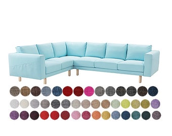 NORSBORG Sofa Cover, Ikea Norsborg Corner 5-Seat Covers, Norsborg 2+3/3+2 Corner Covers, Custom Made Norsborg Covers, Replacement Slipcovers
