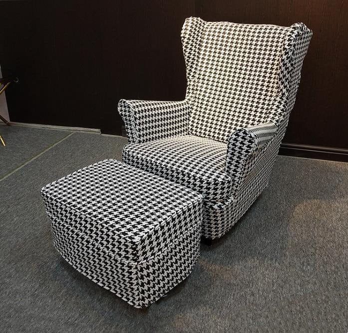 Ikea houndstooth chair hot sale