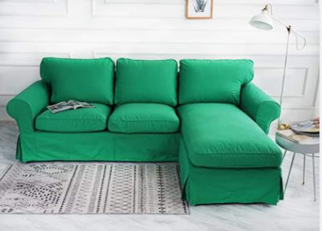 Sofa Cover for IKEA Ektorp 3 Seat Sofa With Chaise Longue,ikea Chaise