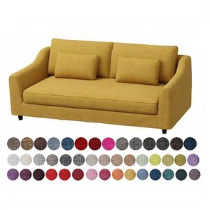 FÄRLÖV 2 Sitzer Sofa Bezug, Maßgeschneiderter Bezug für FÄRLÖV Zweiersofa, FÄRLÖV Ersatzbezug, Farlov Couch Bezug, Farlov Sofa Bezug