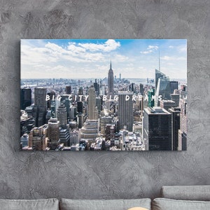 New York City Canvas Art, Framed & Ready To Hang, New York Wall Art, New York City Landscape, City Canvas Art, New York City Gifts