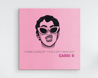 Cardi B Poster - Etsy