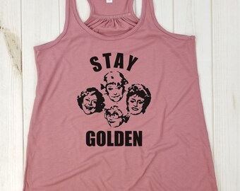 Stay Golden Cast Faces - golden girls shirt, golden girls tee, squad goals shirt, golden girls tank, golden girls t-shirt.