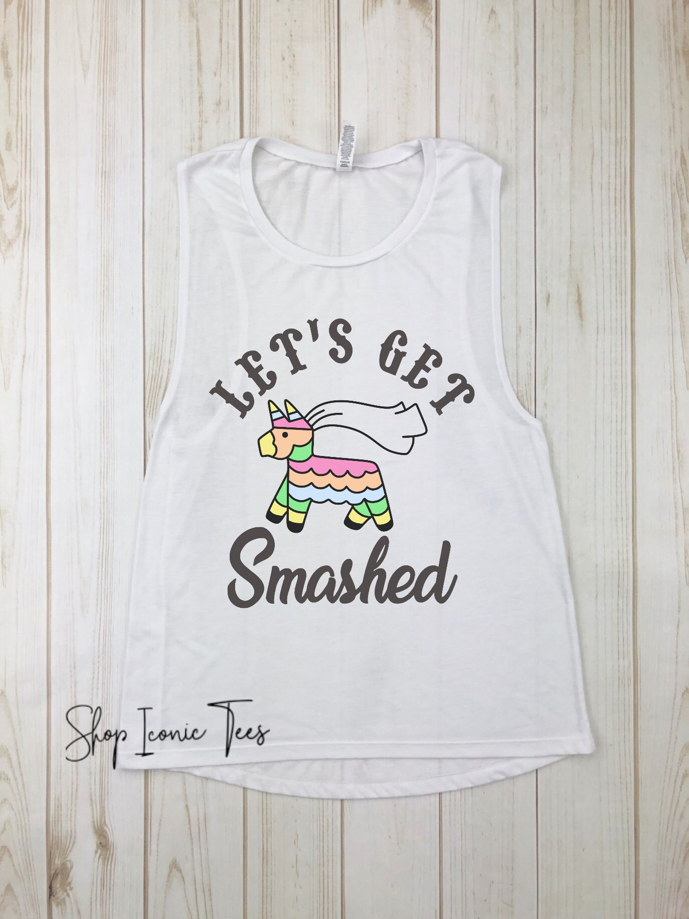 Discover Let's get smashed - Funny Tequila tank, Cinco De Mayo shirt, Margarita Shirt, Bachelorette Party, Mexico Vacation Tshirt, Borracha.