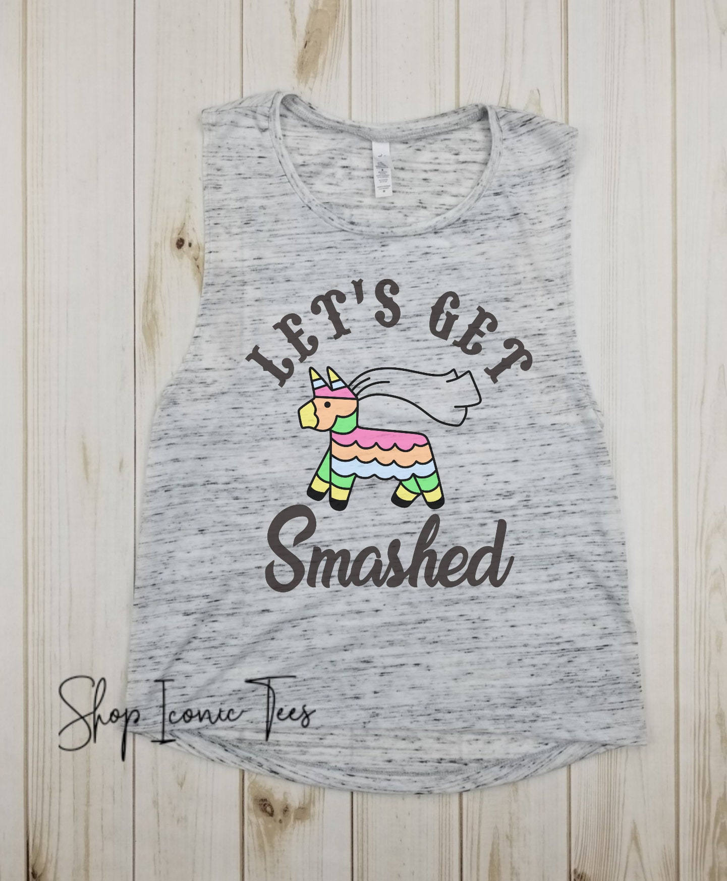 Discover Let's get smashed - Funny Tequila tank, Cinco De Mayo shirt, Margarita Shirt, Bachelorette Party, Mexico Vacation Tshirt, Borracha.