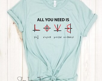 I Love You Equation Etsy France