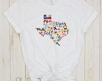 Texas Favorites - Texas Shirt, Texas Strong Shirt, Texas Lover Shirt, Gift For Texas Lover, Love Texas, Send Love To Texas, Texan shirt