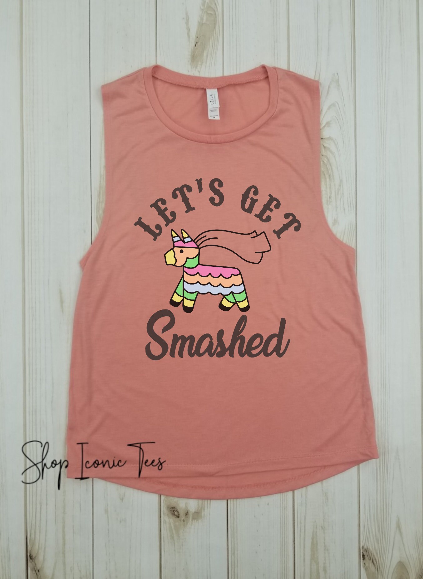 Discover Let's get smashed - Funny Tequila tank, Cinco De Mayo shirt, Margarita Shirt, Bachelorette Party, Mexico Vacation Tshirt, Borracha.