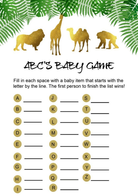 baby items that start with e