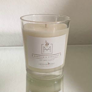 Pumpkin & Chestnut Soy Wax Candle