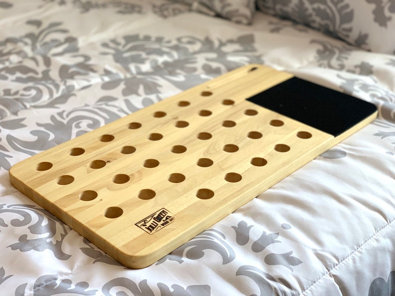 Laptop Lap Board with Mouse Pad and Phone slot