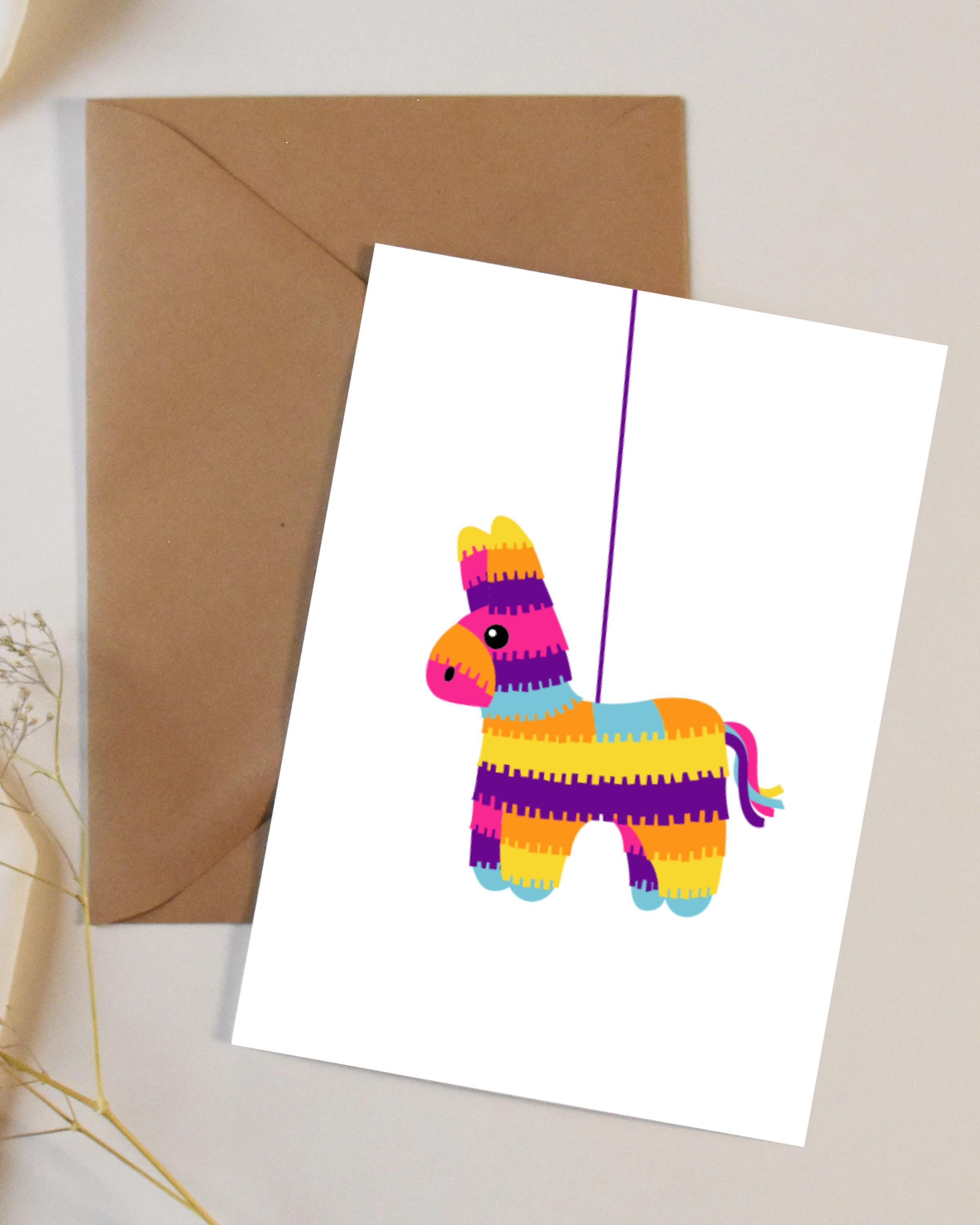 Donkey Piñata Clipart – Svg, Jpeg, Ai, Psd, Pdf – Digital Download ...